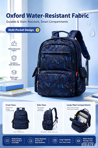 2026 New Boys Girls Primary <b>Backpacks</b>, Large Capacity Outdoor Travel Bags Wholesale Custom OEM ODM - Product Image 3