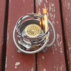 3900W Màu Xanh Lửa Lõi Đồng Trọng Lượng Nhẹ Có Thể Gập Lại Windproof Ngoài Trời Di Động Cắm Trại Bếp <span class=keywords><strong>Gas</strong></span> Với Piezo Đánh Lửa - Product Image 6