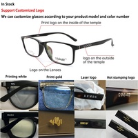 Gafas de Computadora con Marco Personalizado, Gafas de Diseño de Lujo para Hombre y Mujer, Gafas de Luz Roja, Naranja y Amarilla, Monturas de Gafas Modernas