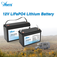 Penyimpanan Energi Surya Grosir 12v 100ah 200ah Baterai Lithium untuk Sistem
