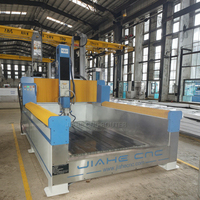 Nouvelle Promotion Hot Style Pierre Marbre Complexe 3D Conceptions CNC Routeur 3 Axes PLC Contrôlé Marbre Oeuvre Sculpture Machine