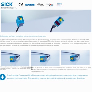 WL4SLG-3N1132 Germany SICK <b>Plastic</b> Photoelectric Switch for Industrial Automation <b>Mirror</b> Reflection Order #1058247 - Product Image 5