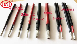 <span class=keywords><strong>สาย</strong></span>เคเบิลแผงโซลาร์เซลล์ XLPO หุ้มฉนวน<span class=keywords><strong>ทน</strong></span>ต่อสภาพอากาศไม่มีฮาโลเจน<span class=keywords><strong>สาย</strong></span>ไฟสำหรับระบบสุริยะ0.6/1KV - Product Image 4