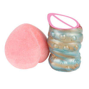 新しいGEEBA男性飛行機カップシリコンマスターベーターサクションカップおもちゃ柔らかくリアルな刺激ポケット大人のためのマスターベーター - Product Image 5