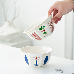 Westgreen Trung Đông Hot Bán 6-inch truyền thống Arabic lễ hội lò vi sóng áp dụng sô cô la món tráng miệng bát Gốm - Product Image 1