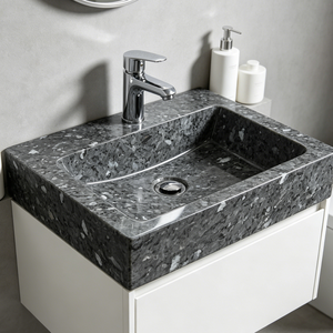 Losa de Granito Perla Plateada Natural Pulida Moderna de Primera Calidad, Cortada a Medida, Duradera para Cocina, Baño y Exteriores - Product Image 5