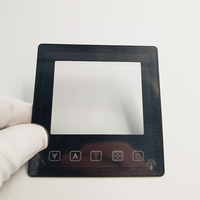 Interrupteurs LED en verre trempé solide imprimé sur mesure en soie, bords taillés au diamant 2.5D, dureté 9H |   Utilisation hôtelière rentable