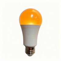 Ampoule LED NIR améliorée, spectre complet, faible lumière bleue, sans scintillement, CRI ultra élevé, éclairage nocturne ambre chaud pour chambre à coucher