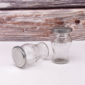 Tùy Chỉnh In Ấn Logo Tư Nhân 150G Trong Suốt Thủy Tinh Nhỏ Gia Vị Jar Với Nắp Kín Mứt Lưu Trữ Thực Phẩm <span class=keywords><strong>Mason</strong></span> Jar Số Lượng Lớn Bán - Product Image 2