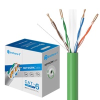 Conception populaire Utp CAT6 Ethernet Ftp Cat6 305M rouleau extérieur Lan Cat 6 câble fil