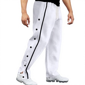 Pantalon de jogging polaire taille haute pour homme – Décontracté, respirant, écologique, séchage rapide, avec cordon de serrage – Idéal pour l'été et l'entraînement sportif - Product Image 5