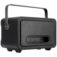 Enceinte portable Proove Fader 80W pour sans fil avec basses profondes, égaliseur de son pour fête en plein air, batterie
