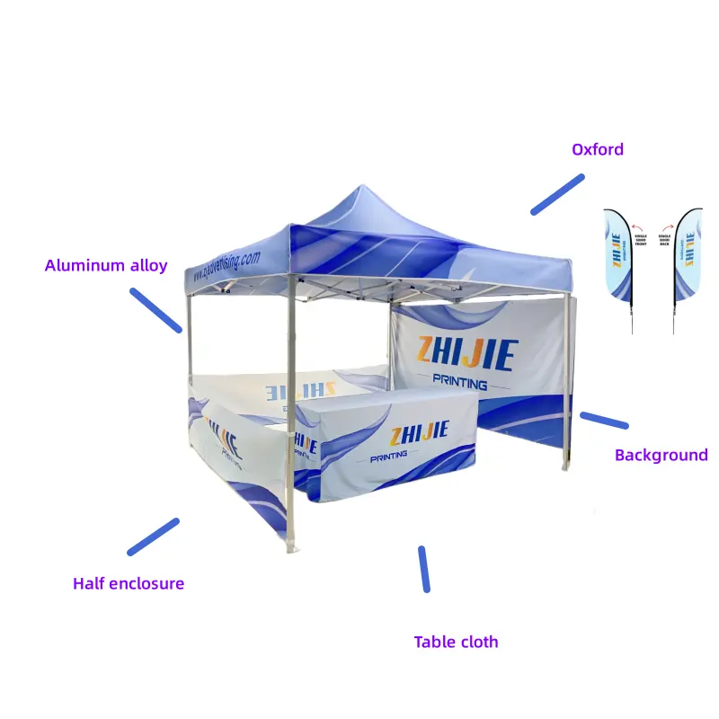 Outdoor folding instant custom easy up event 10x10 3X3 pop up aluminium awning marquee gazebo canopy trade show tent