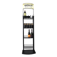 Étagère à vin et armoire personnalisables en taille, couleur et matériau Centroyal CR-520 pour les magasins de vin