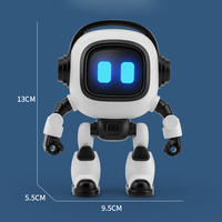 Robot Parlante Intelligente AI, Compagno Interattivo da Scrivania, Giocattolo in Plastica Unisex