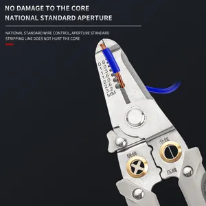 New Electrician Pliers Tools Multi-functional Stripping Pliers Stripping Wire Pressing Pliers Winding Wire