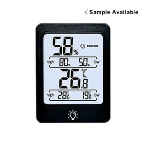 Termômetro Digital Interno Higrômetro LCD com Grande Display, Monitor de Temperatura e Umidade Alimentado por Bateria para Casa e Quarto - Product Image 3