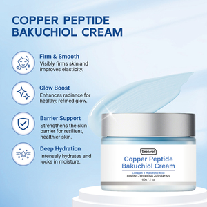 Crema Facial con Péptidos de Cobre GHK-Cu y Bakuchiol, Hidratación Profunda, Reparación de la Barrera Cutánea, Antienvejecimiento - Product Image 2