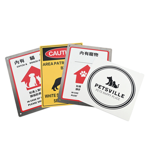 Panneaux métalliques personnalisés OEM, étanches et durables, pour signalisation de danger de choc électrique, de mort, de sécurité industrielle - Product Image 3