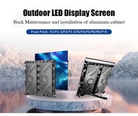 Panneaux muraux vidéo LED P5-P10 intérieur/extérieur pour centre commercial de stade de football 960X960mm affichage LED publicitaire sur tableau de bord