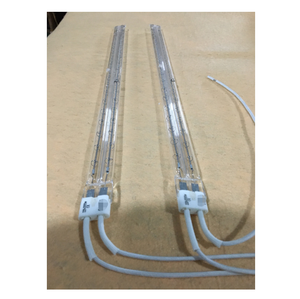 Yarı iletken için ikiz tüp kısa dalga 208v 3190w kuvars kızılötesi ısıtma lambası - Product Image 1