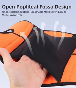 Rodillera <span class=keywords><strong>de</strong></span> neopreno y nailon OEM con almohadilla <span class=keywords><strong>de</strong></span> gel para rótula y estabilizadores laterales, eficaz para aliviar el dolor <span class=keywords><strong>de</strong></span> <span class=keywords><strong>rodilla</strong></span> y protección en deportes al aire libre. - Product Image 5