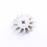 Rotor flexible en caoutchouc silicone moulé pour équipement de manutention de fluides