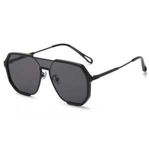 New European and American fashion large-<b>frame</b> sunglasses, big-<b>name</b> and popular polygonal sunglasses, women's sunshade and sun - Product Image 5