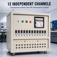 Unité de traitement thermique post-soudage contrôlée de haute précision de type transformateur TDWK-D-100KVA pour préchauffage de soudures sur site