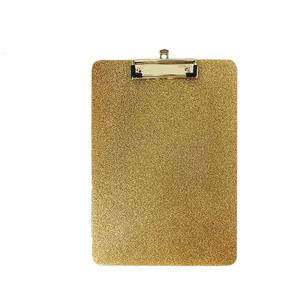 A4 Clipboard Long Lanh Lấp Lánh Acrylic Clipboards Clip Bảng Họp Phút Viết Hội Đồng Quản Trị Cho A4 Kích Thước - Product Image 4