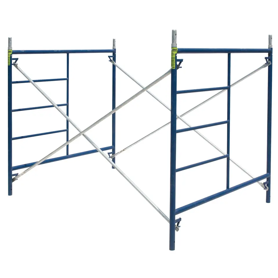 Building Construction Material Ladder Step Frame Scaffolding