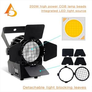 Iluminación de Escenario, Luz Par LED COB de 200w, Blanco Frío y Cálido, DMX, Blinders, Luz Par COB - Product Image 5