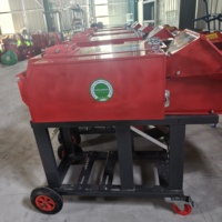 Machine à couper la paille pour l'alimentation des petits animaux de ferme, personnalisable en gros (OEM), avec large entrée d'alimentation, décharge fluide et performance stable