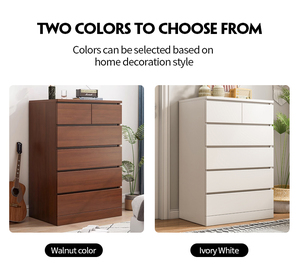 Gỗ Sồi/tái chế nội thất tủ gỗ thông hiện đại Tủ Ngăn Kéo đồ nội thất phòng ngủ lưu trữ ngăn kéo góc tủ phòng khách màu trắng D - Product Image 5