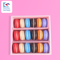 Boîtes à macarons de luxe Sencai, boîte d'emballage pour desserts, boîtes à biscuits de Noël