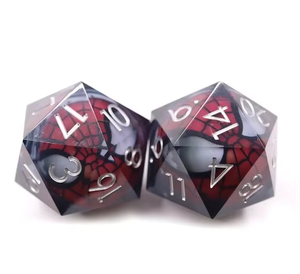 Extra Large Handcrafted <strong>20</strong> <strong>Sided</strong> Floating <strong>Dice</strong> Moving Dragon Eye D20 Resin <strong>Dice</strong> for Dungeons and Dragons - Product Image 3