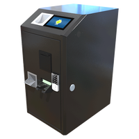 Mesin Kios Dispenser Uang Tunai Teraman dengan Brankas