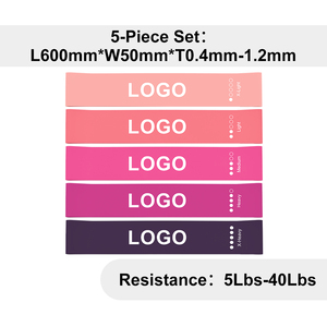 Resistance <b>Bands</b> Set Fitness Exercise Loops <b>Bands</b> for Home Gym Strength Training Yoga <b>Workout</b> - Product Image 4