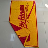 Soft Skin-friendly Reusable Lightweight 100% Cotton Jacquard Double Sided Quick-Dry Luxury Beach Towel