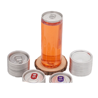 Bouteilles de boisson jetables en PET les plus populaires 250ml 330ml 500ml avec bouchon à clapet blanc/noir pour boissons aux fruits