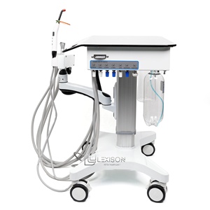 Lexison PDC-GUP 302S Hoge Kwaliteit Kleine Draagbare Multifunctionele Mobiele Elektropneumatische Tandheelkundige Gereedschapskar - Product Image 2