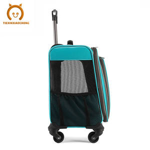 नई फैशन आरामदायक बड़े अंतरिक्ष पोर्टेबल पालतू वाहक पालतू ट्राली घुमक्कड़ - Product Image 5