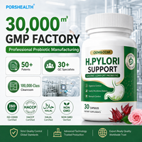 Poudre de soutien probiotique H. Pylori à formule personnalisée et à conservation prolongée avec Pylopass GasProtect Fucoidan, Sachets, Capsules, Comprimés OEM ODM