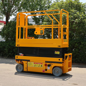 Venta al por mayor directa 8m 10m 12m 14m eléctrico portátil automotriz móvil <span class=keywords><strong>mini</strong></span> vehículo hidráulico plataforma elevadora de tijera - Product Image 3