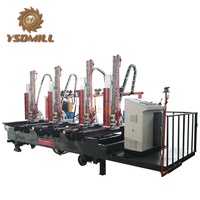 Chế Biến Gỗ Băng Ngang Saw Mills Lumber Cắt Saw Máy Móc Với Log Vận Chuyển