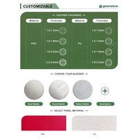 Ballon de volley-ball personnalisable en PVC pour entraînement, format et poids officiels, taille 5, ballon de plage et de volley-ball coloré, à prix abordable