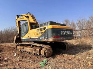 R305 Robex coreano Usado Hyundai excavadora de orugas 305LC-9T Hyundai 305 excavadoras de segunda mano 30 toneladas excavadora usada - Product Image 2