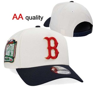 Casquette de baseball des Red <span class=keywords><strong>Sox</strong></span> de Boston pour hommes et femmes, casquette à fermeture à pression réglable avec logo de l'équipe brodé - Product Image 3