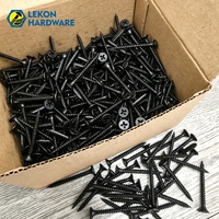 Vis autoperceuses LEKON noires phosphatées pour plaques de plâtre, métal et bois – Fournisseurs de vis et clous pour cloisons sèches