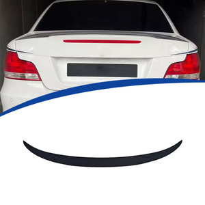 สปอยเลอร์หลัง BMW สีดำ ABS ทรง Ducktail สำหรับรถยนต์ซีรีย์ 1 E82 รุ่น MP ปี 2005-2011 ติดตั้งด้วยเทป 3M - Product Image 1